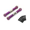 Aluminum Alloy Steering Linkage Adjustable Pull Rod for MJX 1/14 14209 14210 Remote Control Car Accessories Model Kits