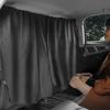 Car Interior Sunshade Curtains: Rear Seat Privacy & Light Blocking Partition for RVs