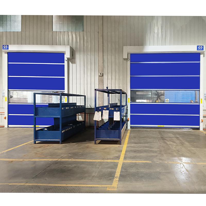 Hengtong High-Speed Automatic PVC Soft Curtain Dustproof Roller Shutter Door