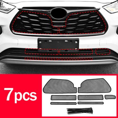 Pro Toyota Highlander XU70 Kluger 2020 2021 2022 2023 2024 Auto Přední Maska Ochrana proti Hmyzu Vnější Díly Příslušenství