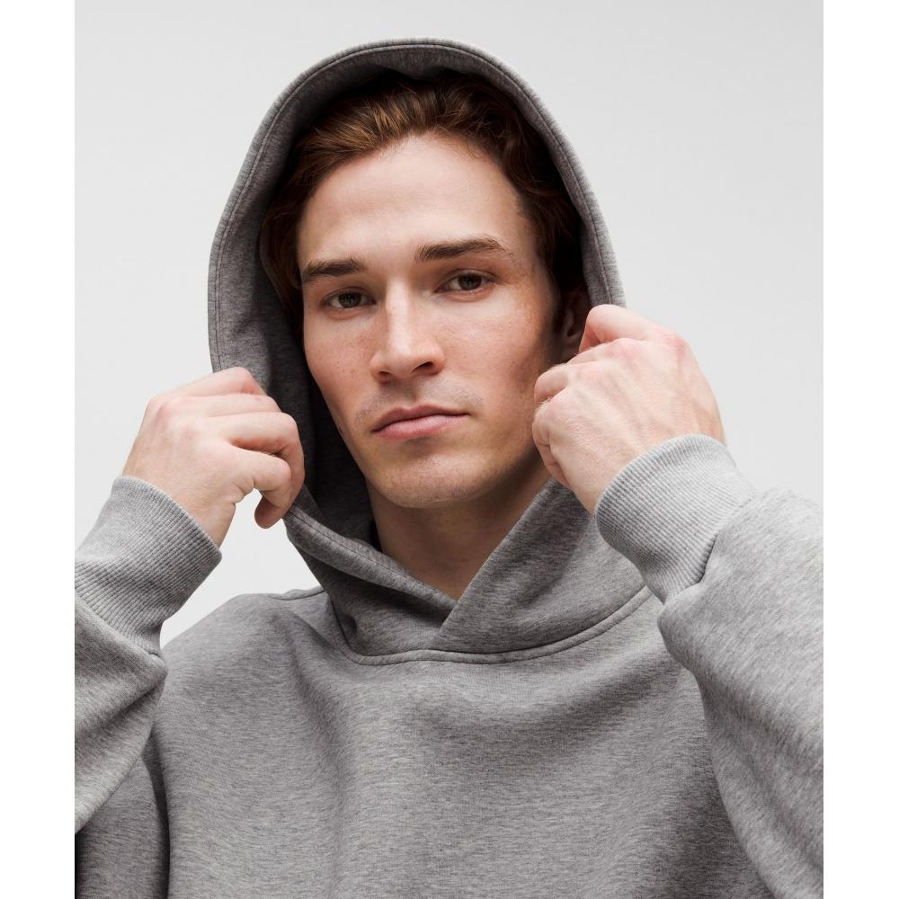 Lululemon Men S Big Cozy Pullover Hoodie Heathered Core Medium Grey