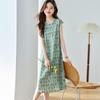 Srcr 16 Momme Printed Silk Dress