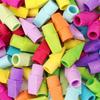 ZZTX Pencil Top Erasers, 120 Pack Eraser Caps Bulk, Erasers for Pencils, Eraser Toppers for Kids School Home Office, 11 Assorted Colors Erasers