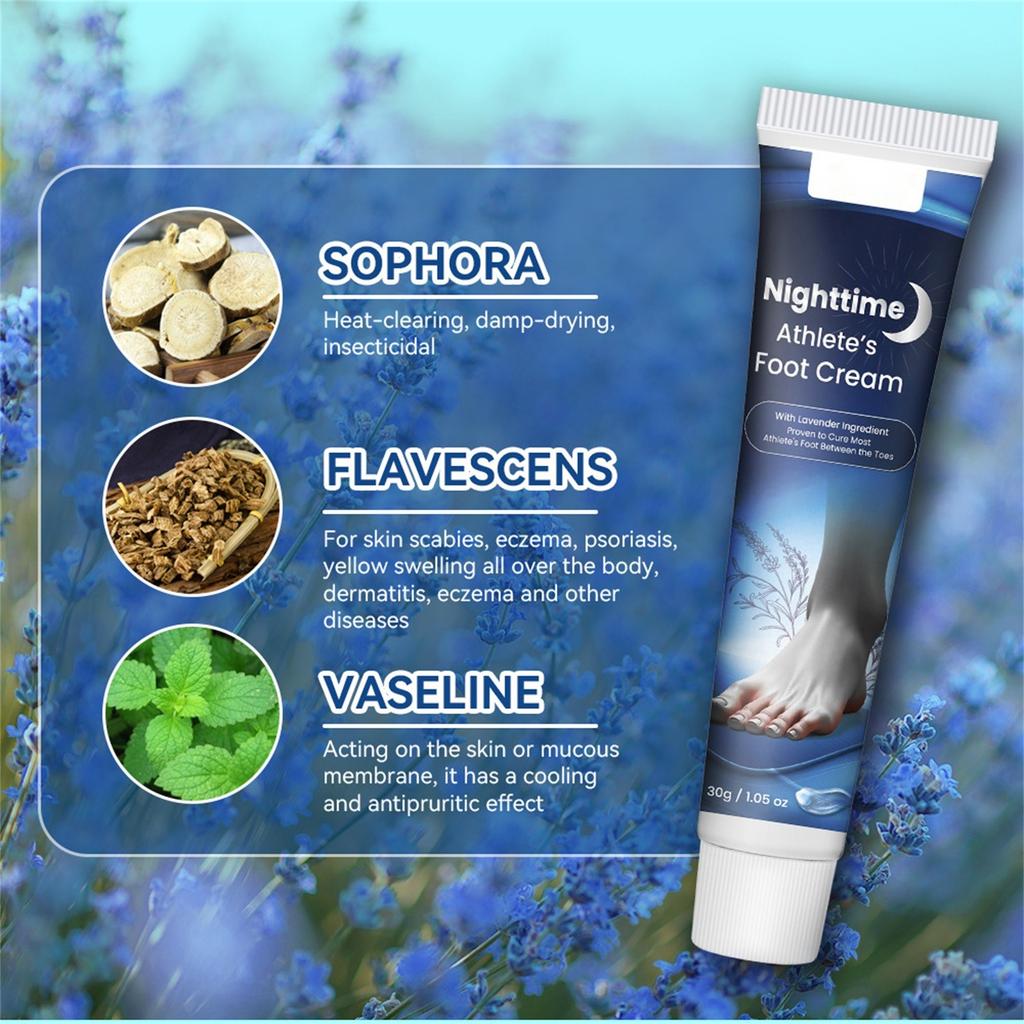 Athlete's Foot Care Cream Remove Feet Odor Itch Ointment Beriberi Foot Peeling Plaster30g