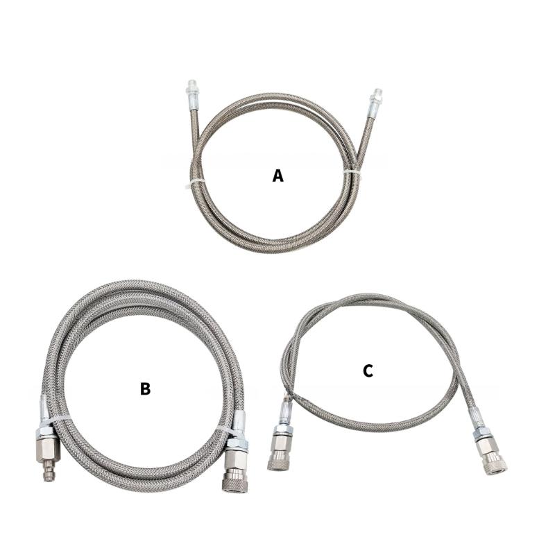 Stable CO2 Hose Adapter Set CO2 Refilling Connector Set Multifunction CO2 Sodas Hose External Adapter Set for Sodas Stream