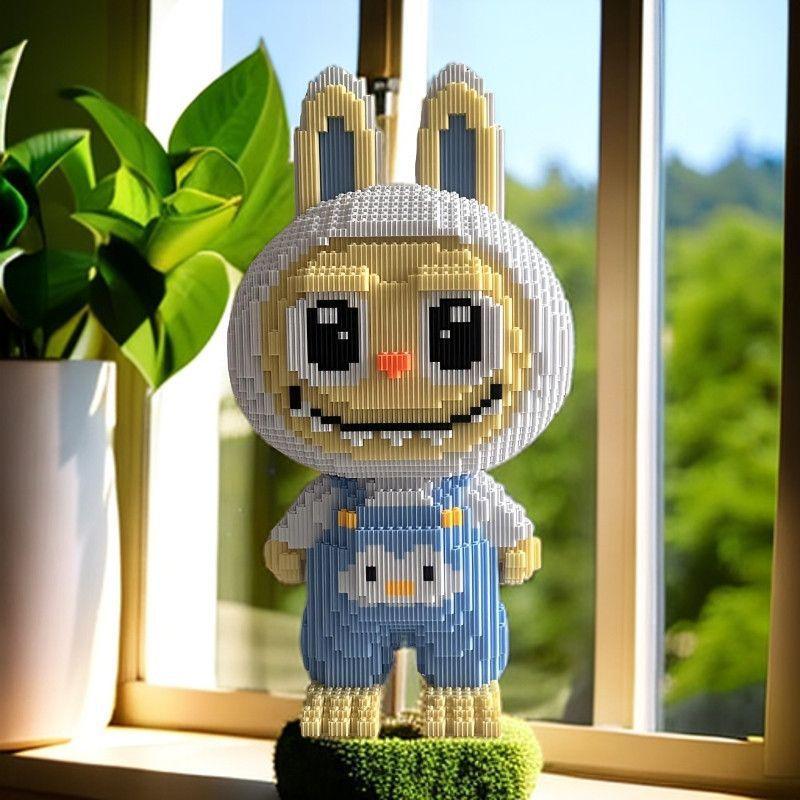 Rabub Building Block New Girl Series High Value Adult Version High Difficulty Puzzle Toy