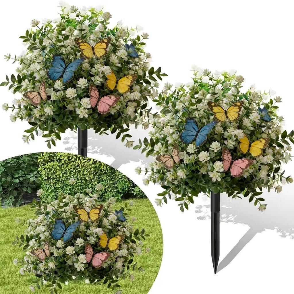 Camellia & Eucalyptus Artificial Tree for Landscape Decoration