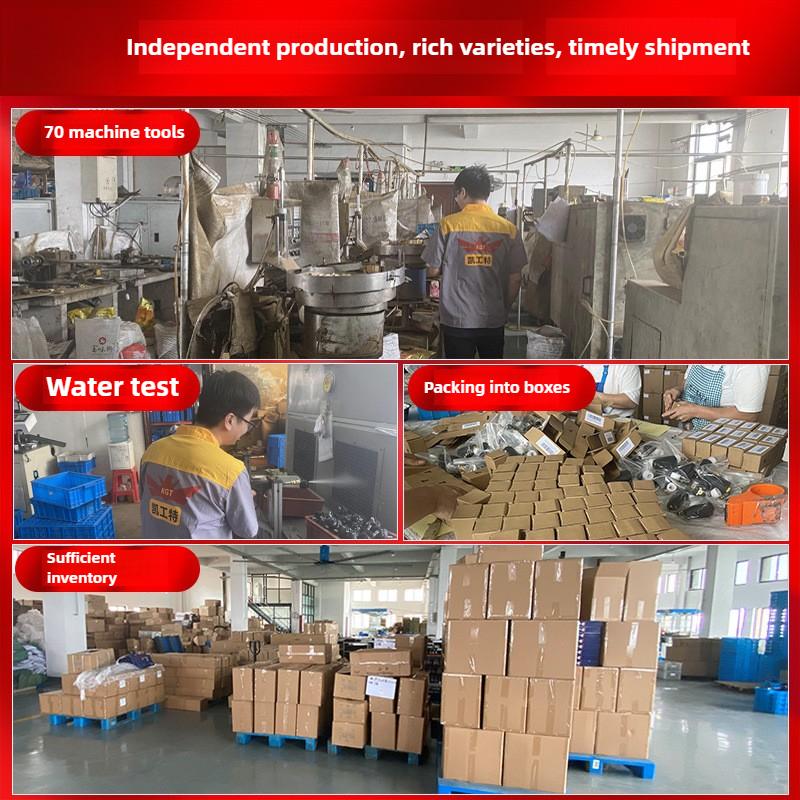 Stainless Steel 1/4 Quick Plug High Pressure Water Mouse Head Nozzle Pagoda Front 1 Rear 6 Sewer Dredging Head