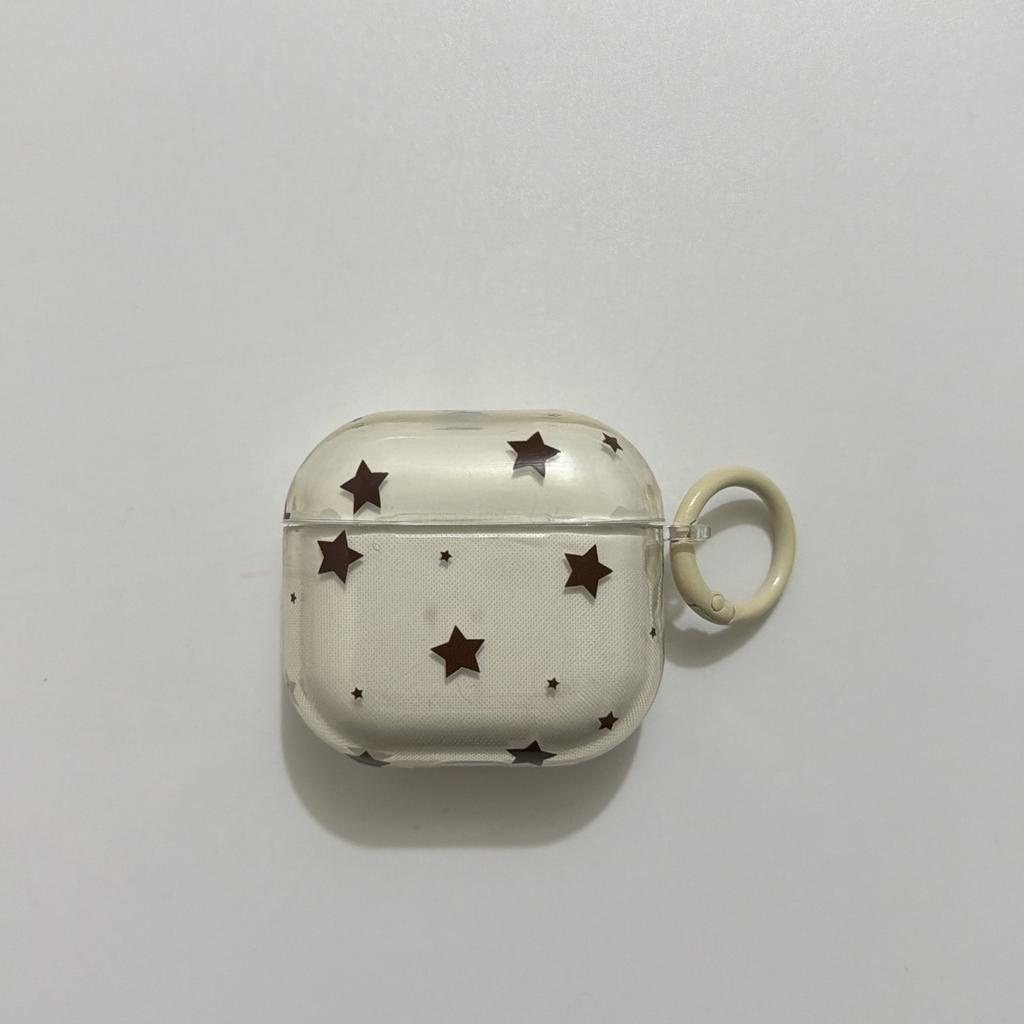 Multi-colored stars are suitable for airpodspro1st generation earphone case wireless bluetooth pro1 new 1st generation earphone case soft fourth gener