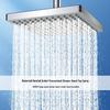 Larsd Pressurized Square Overhead Shower Head