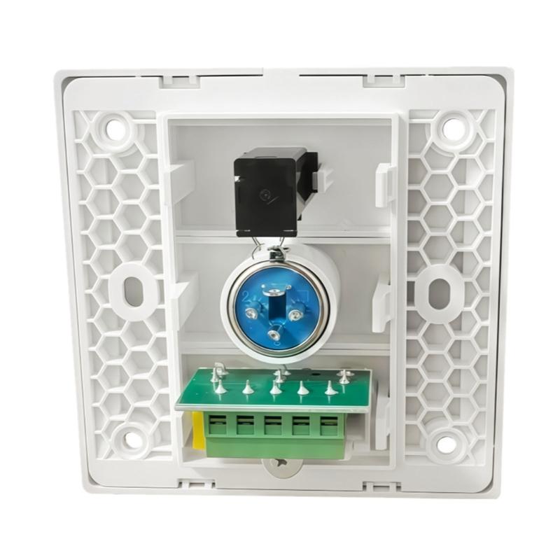 86 Type Modular Panel with Customizable Module Wall Plate Suitable for Multimedia Interfaces ABS Texture Embedded Frame