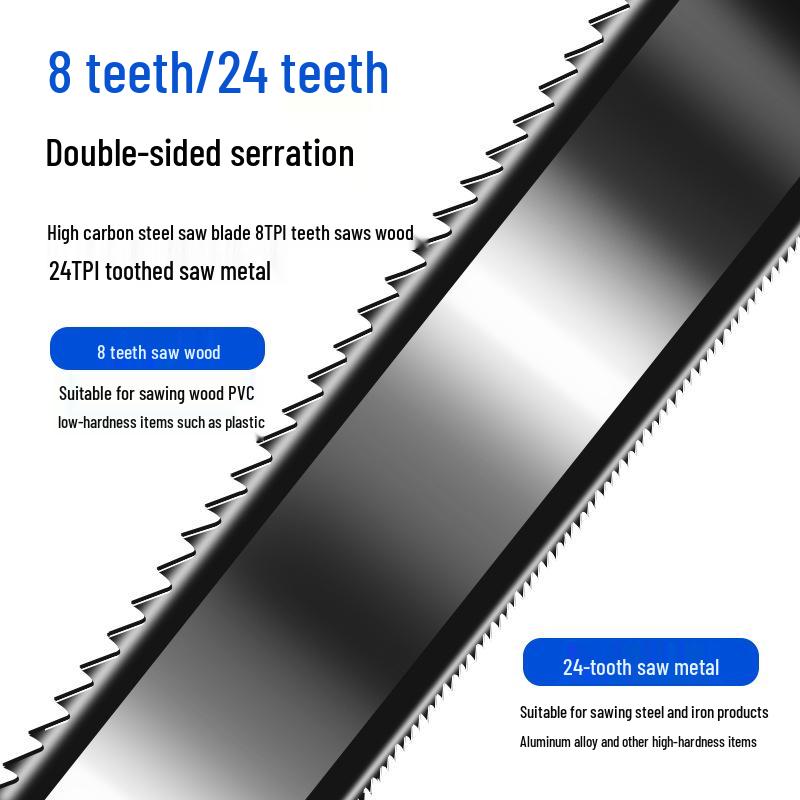Dvouúčelový 300mm pilový list pro těžké zatížení s hrubými a jemnými zuby pro zpracování dřeva