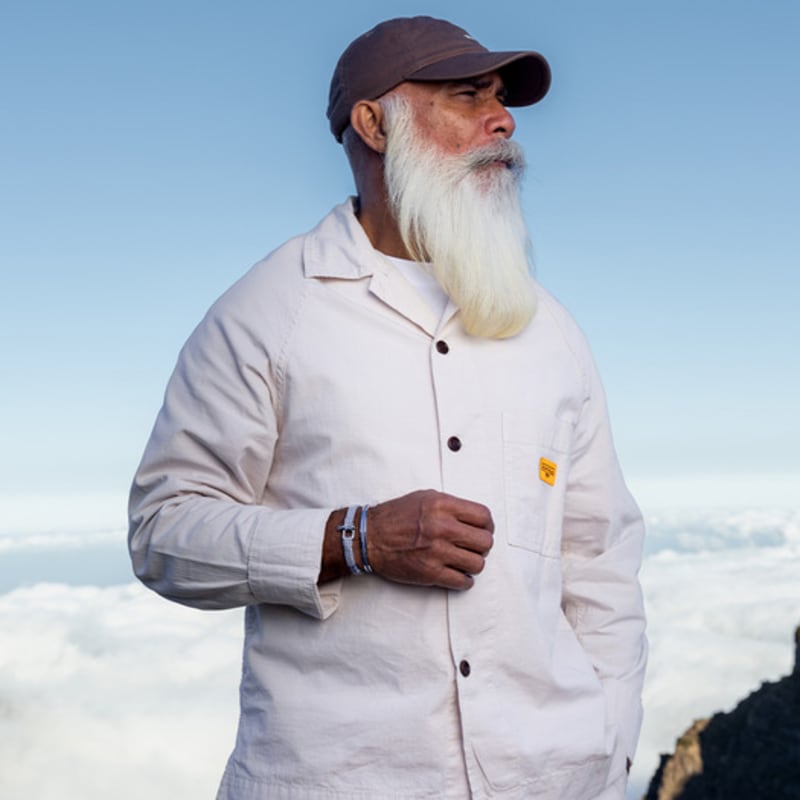 PIG & HEN Vicious Big Bracelet - Indigo Purple X Cream X Silver