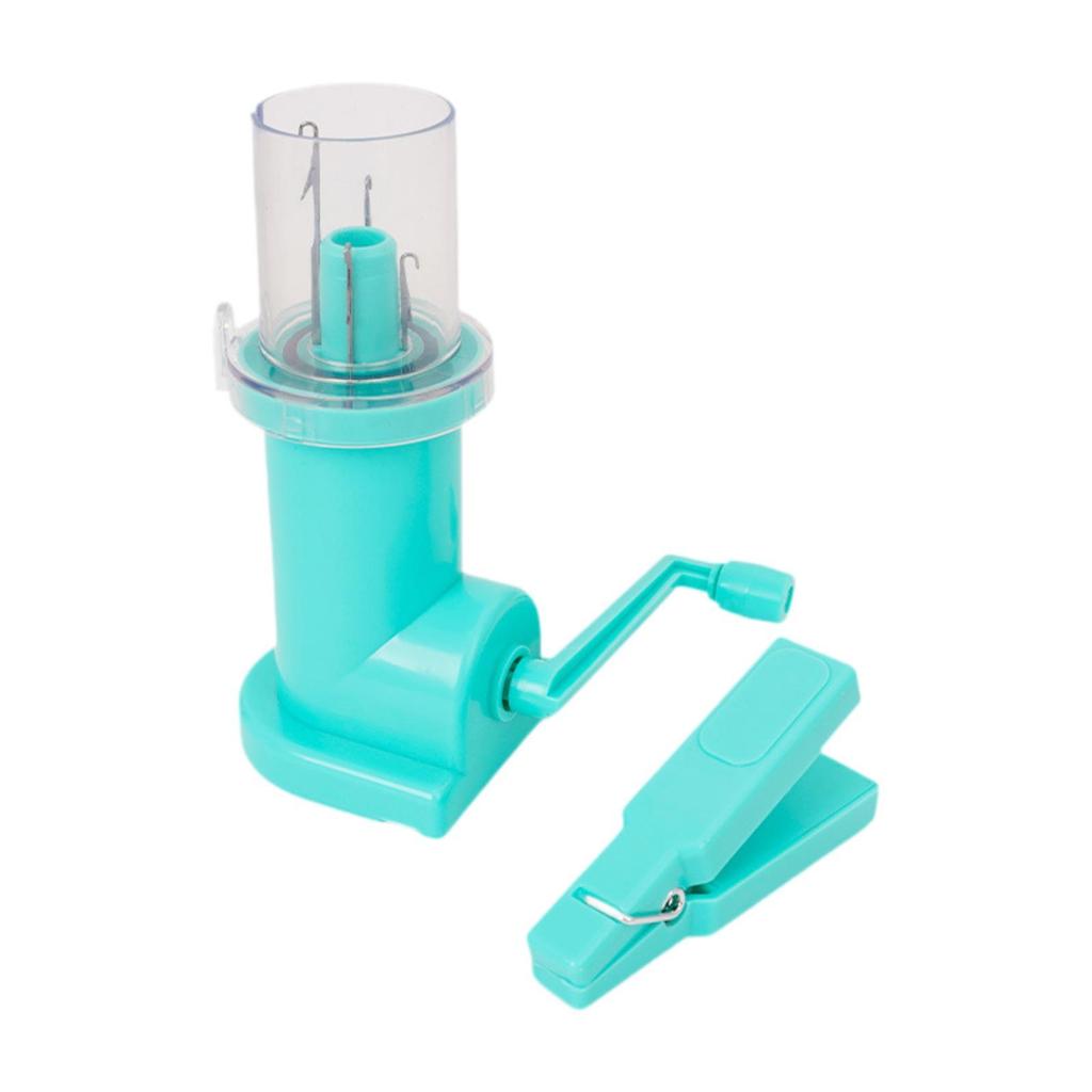 ABS Manual Spool Knitter Compact Knitting Machine Weaving Tool for Garment Decoration Hat Scarf and Sewing Accessories Kit