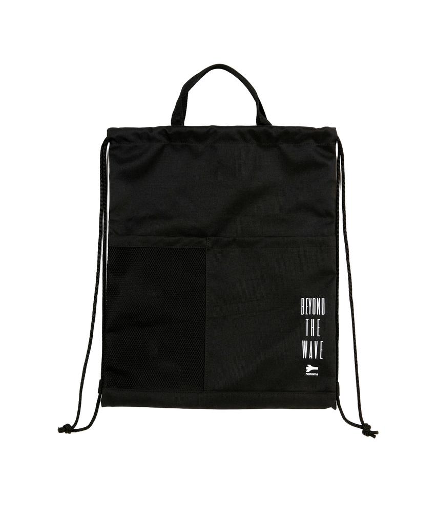 Renomaswim Swimwear Waterproof String Backpack Black Ro-Rb2D020-Bk