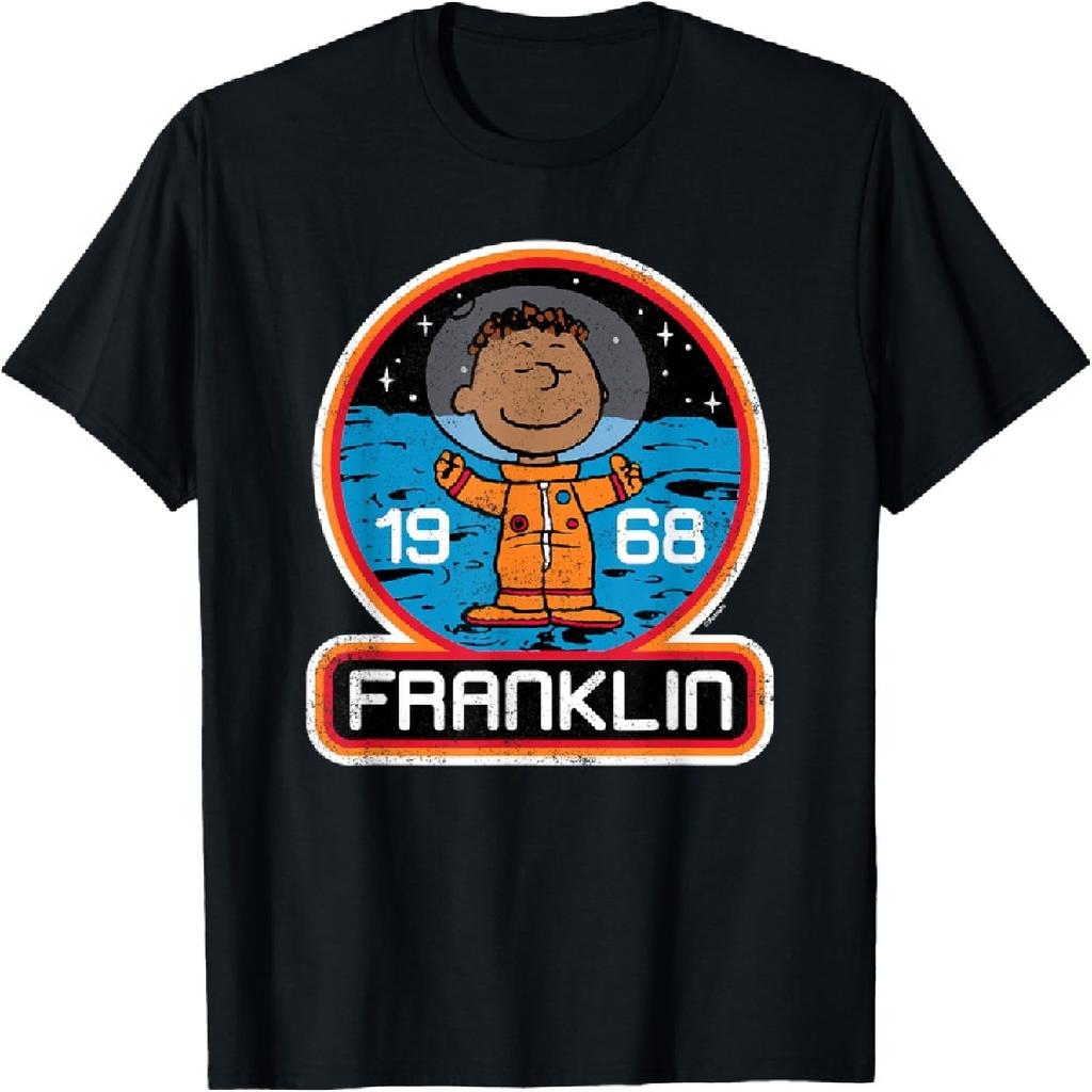 Peanuts - Franklin Armstrong Astronaut Space Badge 1968 T-Shirt