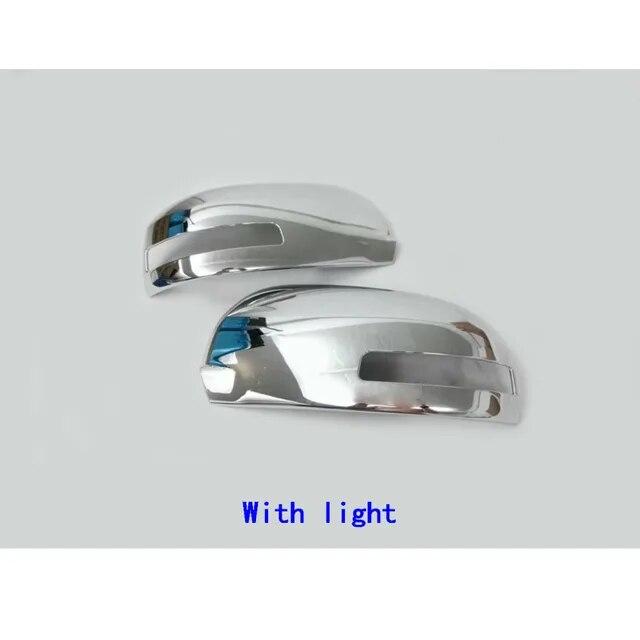 For Mitsubishi Outlander 2016 2017 2018    Car Rear View Hood Stick Side Glass Mirror Eyebrow ABS Cover Trim Frame