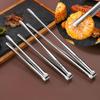 304 Roestvrij Staal Huishoudelijke Barbecue Klem BBQ Gereedschap Japans Brood Eten Steak Verlengde Keukengadget Buiten Accessoires