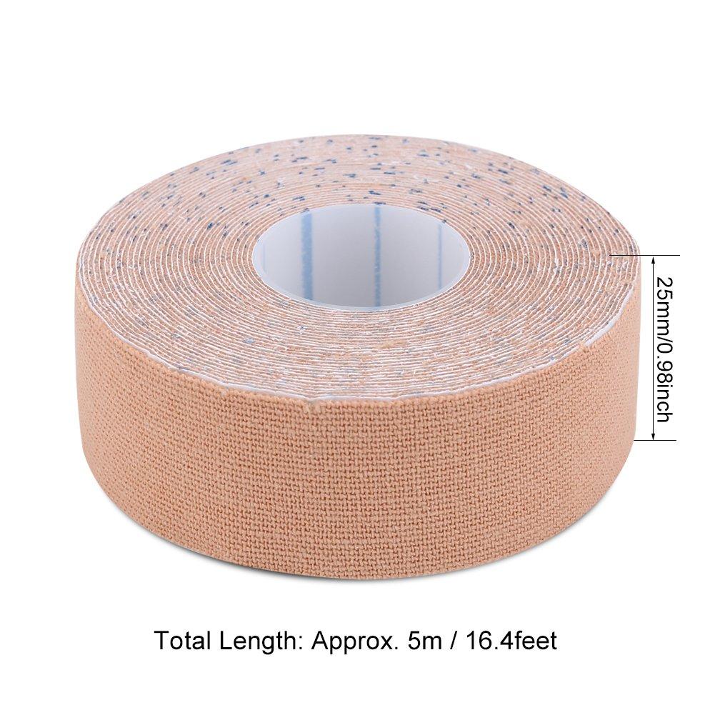 1Roll Cotton Elastic Adhesive Strain Injury Muscle Sports Sticker Bandage Tape
