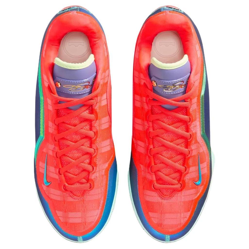 Nike Lebron 23 Suporte Rebote Aderência Tênis de Basquete Masculino Vermelho Verde IH1514-600