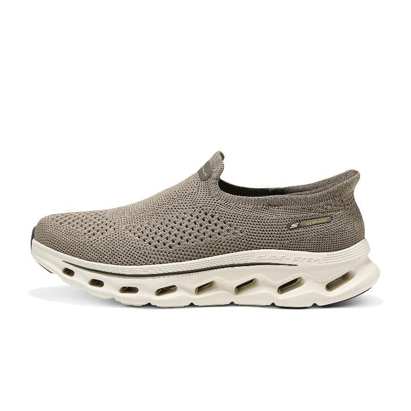 Skechers GO WALK GLIDE-STEP 2.0 Men Taupe Walking Shoes 217025-TPE 44