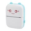 Portable Thermal Printer 200 DPI Bluetooth Pocket Thermal Printer 1200mAh Battery with 5 Roll Paper for Student Notes