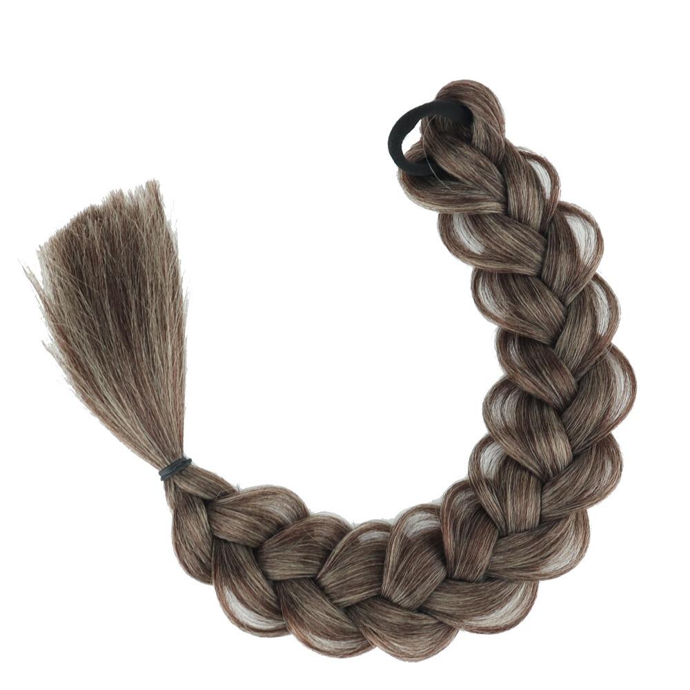 Elastic Band Handmade Braids Pony Tails Hair Band Twist Braid Hairpiece  Daily Use