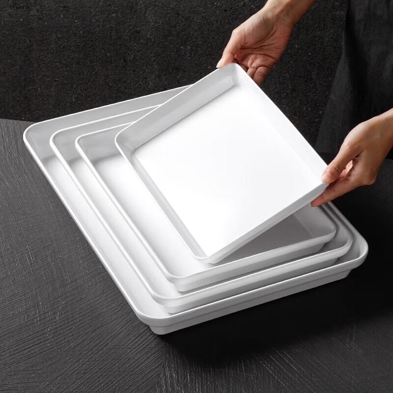 Ru Han Melamine Rectangular Deli Display Tray