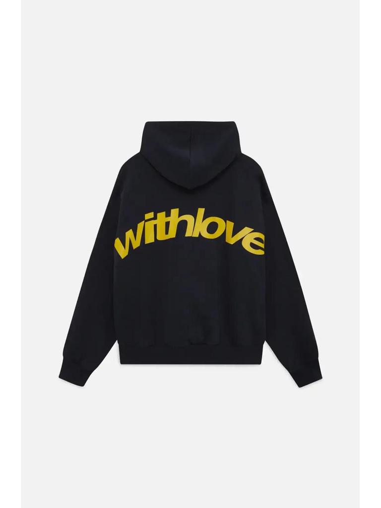 Scuffers Gothic Core Damen Schwarz Ultraleicht Logo Hoodie Sweatshirt