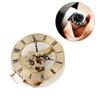 Round Shape Built in Clock Insert Metal Construction Clock Accessories  Home Decoration