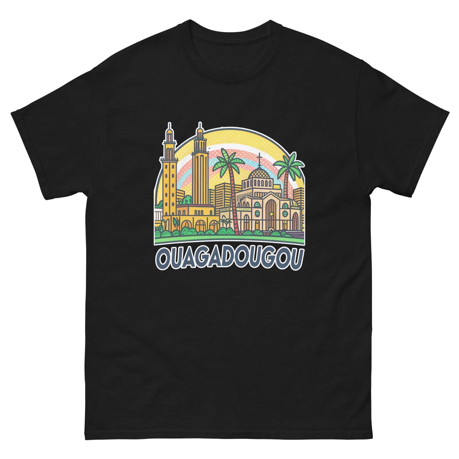 Ouagadougou World Travel Urban Area City T-Shirt XL