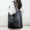 Women's Tote Bag Middle-Aged Soft Leather Large Capacity Shoulder Bag Underarm Bag