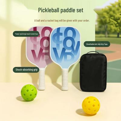 Makayanga Pickleball Paddle Set with Ball Bag for Outdoor Fitness and Entertainment