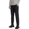 Fila PA. Série Pantalon de sport tissé tricoté doux confortable doux pour la peau Pantalon pour femmes Noir A11W441801F-BK
