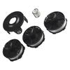Replacement Spool Set for DUR181Z Trimmers 5 Piece Kit with 3 Spools 1 Cover 1 Spring Efficient Grass Cutting Tool