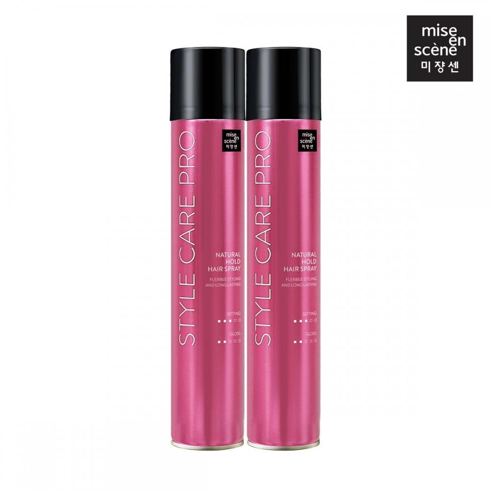 Miseenscene Hair Spray 300ml 2 Pack