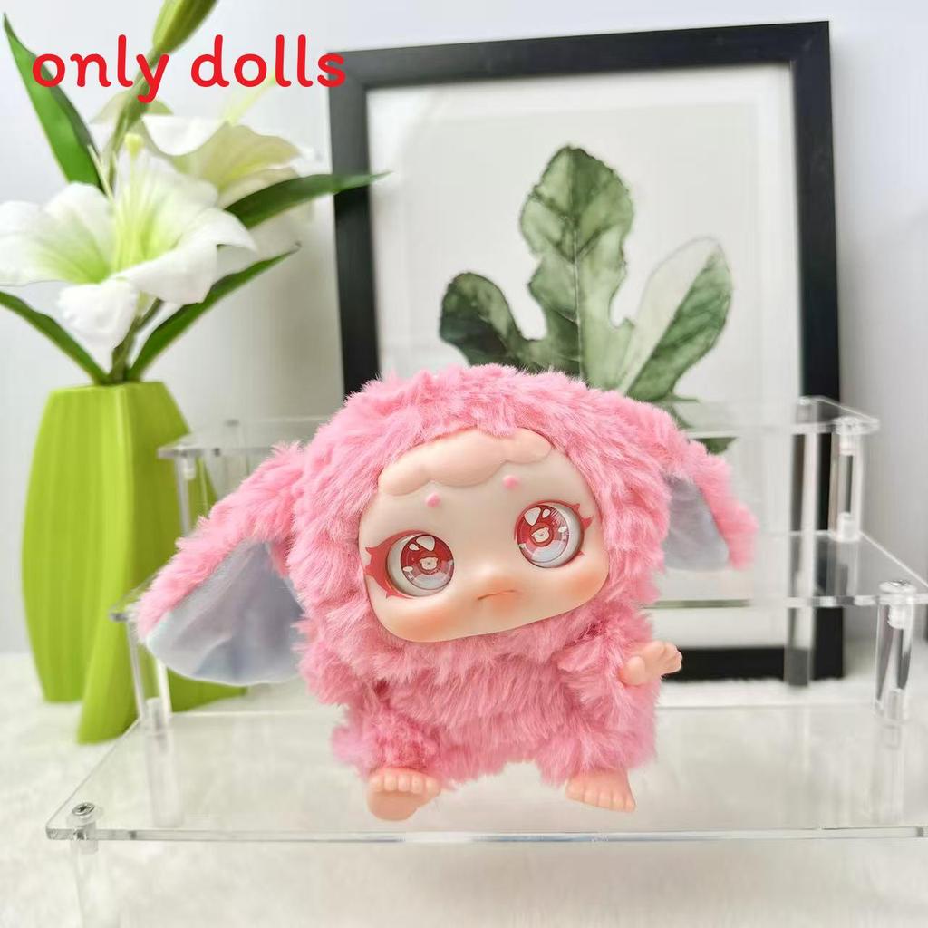Baby Three Plush Rabbit Keychain With Pp Cotton Filling For Kids And Adults