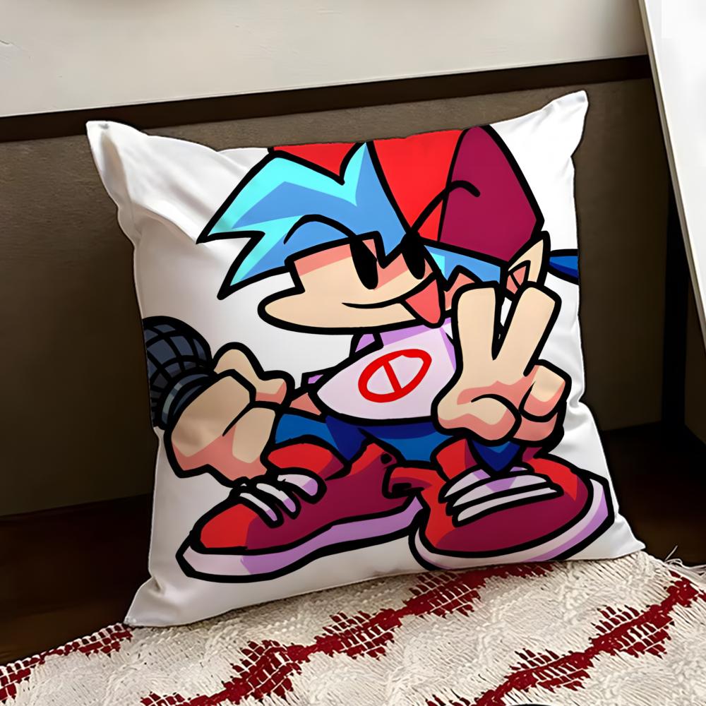 Game Friday Night FFunkins Cushion Cover Reversible Soft Durable Pillow Cover Home Car MultiScene Use for Daily Comfort