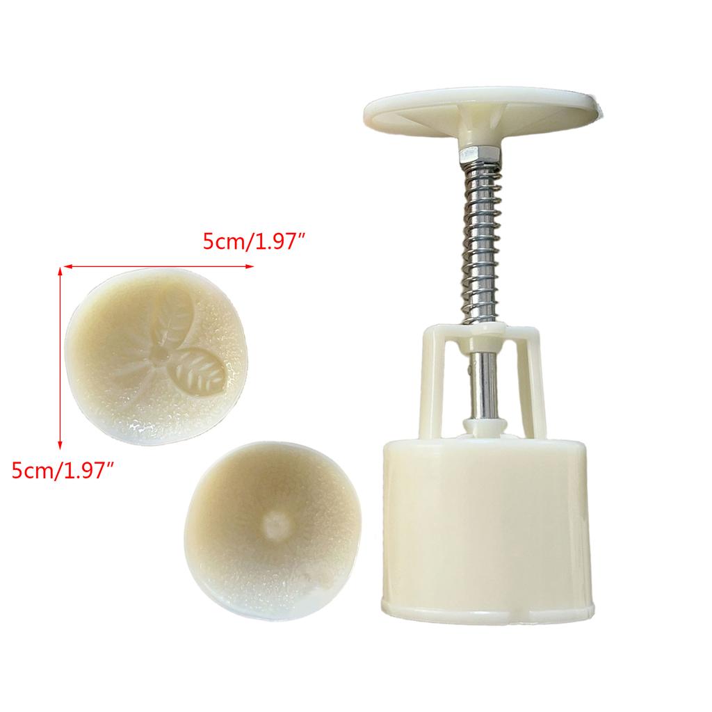 Tangerine Mooncake Mold Mid-Autumn Festival Mooncake Mould DIY Hand Pressure Fondant Decorations Tools Moon Cake Mold