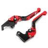 2pcs Motorcycle Brake Clutch Levers Adjustable CNC Aluminium Alloy Replacement for YAMAHA XJ6 DIVERSION 2009‑2015