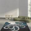 Mystical Octopus Print Area Rug, Absorbent Non-Slip Machine Washable Floor Mat for Bathroom Kitchen Outdoor Home Decor