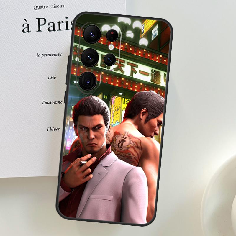 Yakuza 0 Game Case For Samsung Galaxy S26 Ultra S25 S24 S23 S21 S22 Ultra S10 S20 Plus S25 FE Phone Cover