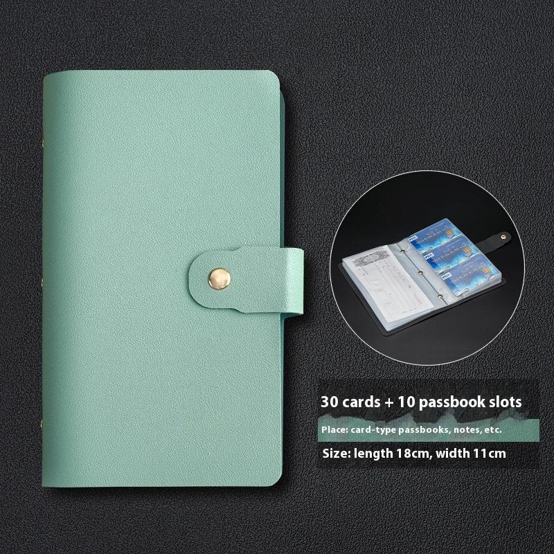 Card Bag Large Capacity Multi-card Position Men's Long Card Bag Women's Anti-degaussing Certificate Storage Bank Card Holder Business Card Holder