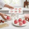 Food-Grade Silicone Mousse Cake Mold Non-Stick Surface Chocolate Mold Fruit Mold  Cake Decoration