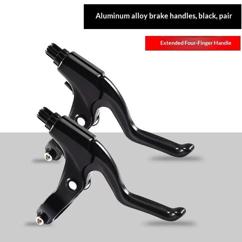 1Pairs Aluminum Alloy Bicycle Brake Handle Fit 22.2Mm Handlebars Ultralight Cycling Brake Levers V-Brake Universal