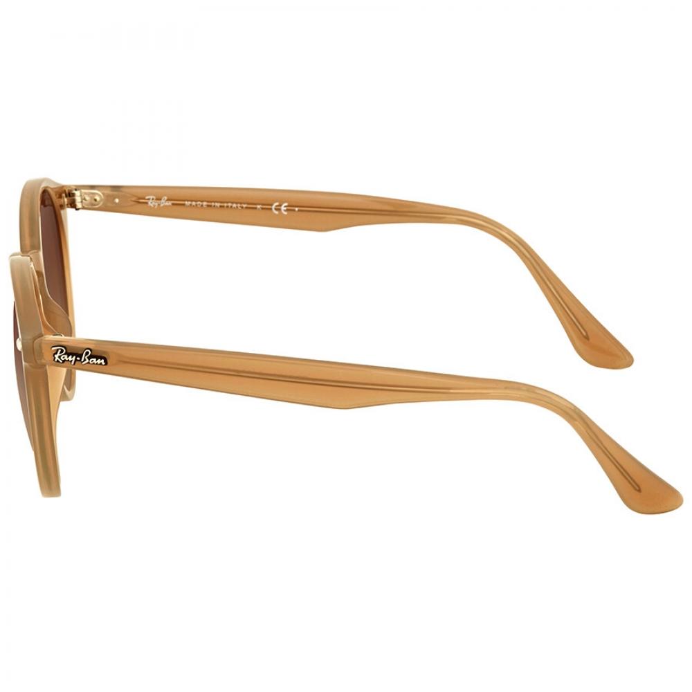 Ray Ban Brown Gradient Round Unisex Sunglasses Rb2180 616613 49