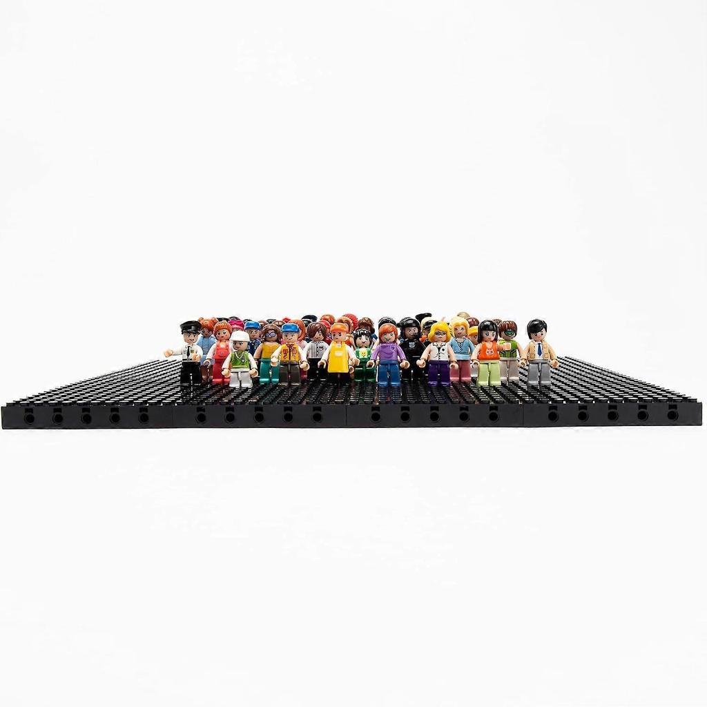 50 PCS Ramdom Minifigures, Mini Figure Toy, Building MINIFIG People, Action Figure, Mystery Pack (Random 50 Minifig Included)