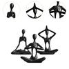 3Pcs Yoga Statues Art Crafts Collectible Minimalist Decorative Figurines for Dining Table Table Centerpiece Office Desk Bedroom