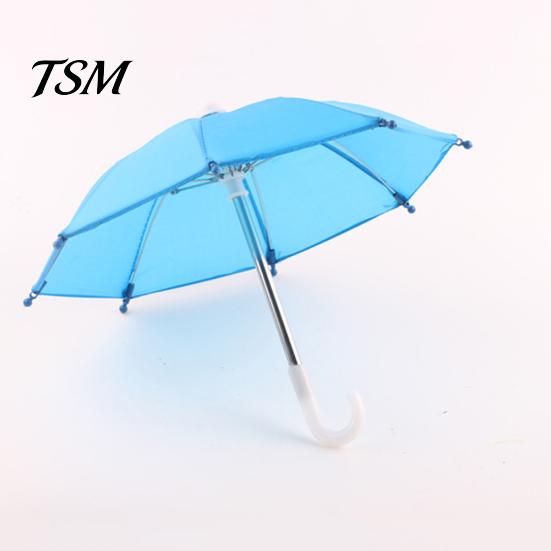 Home Decor Doll Umbrella Cute Decorative Solid Color Dollhouse Household Supplies Open Close Decoration Daily Use