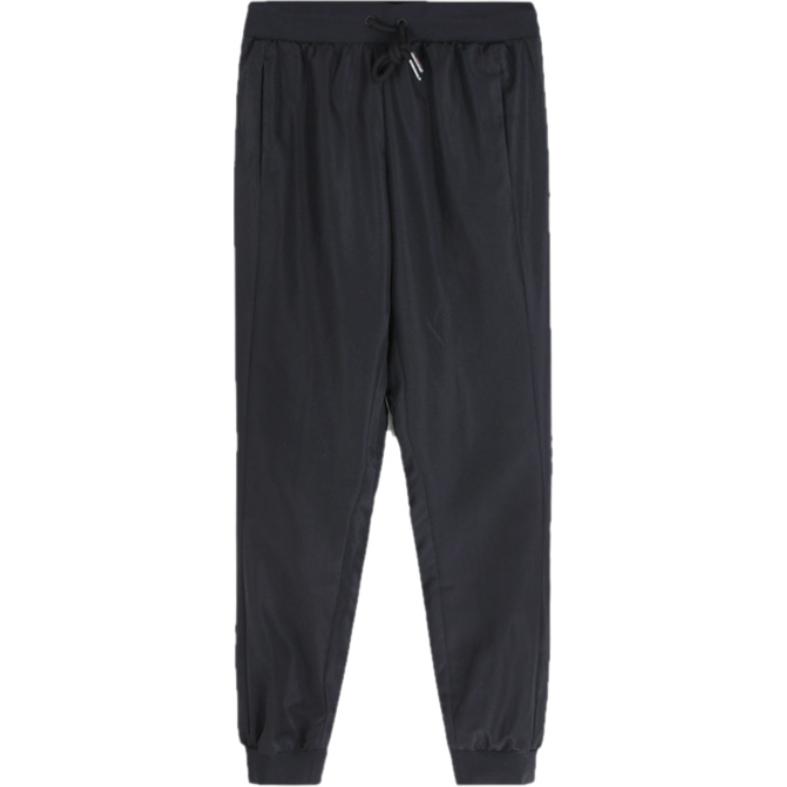Adidas Comfortable Casual Lace-Up Knitted Sports Pants Women bottoms Black FH9329 XL